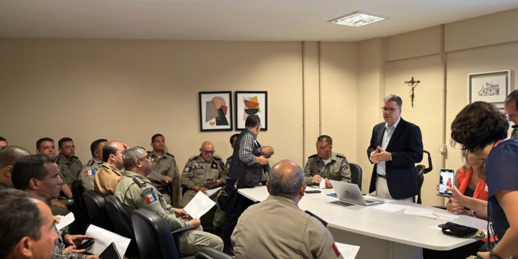 PM e Ministério Público discutem solução para armazenamento de materiais apreendidos durante lavratura dos TCOs