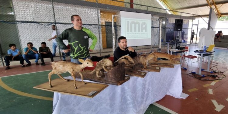 IMA leva educação ambiental para mais de 800 alunos da rede pública durante FPI