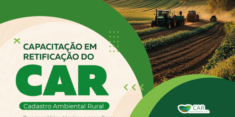 IMA convida para formação sobre as retificações do Cadastro Ambiental Rural