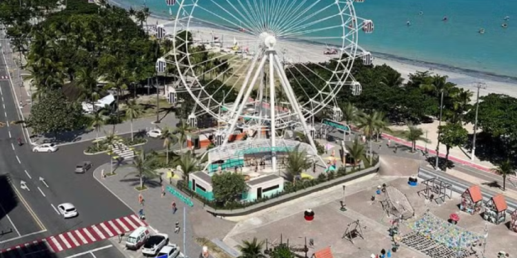 Roda Gigante vai fomentar o turismo e movimentar a economia de Maceió