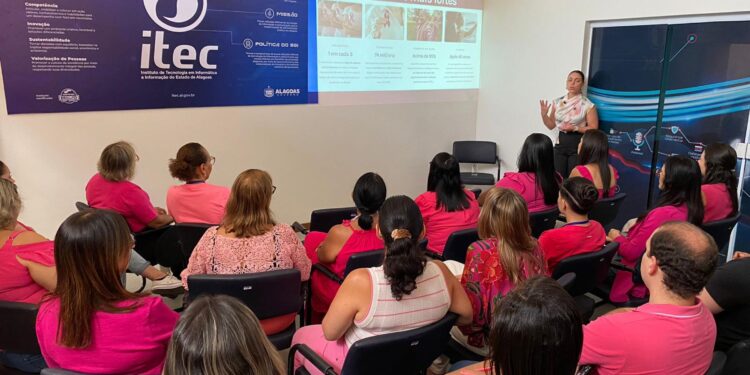 Outubro Rosa: ITEC promove palestra sobre prevenção ao câncer de mama