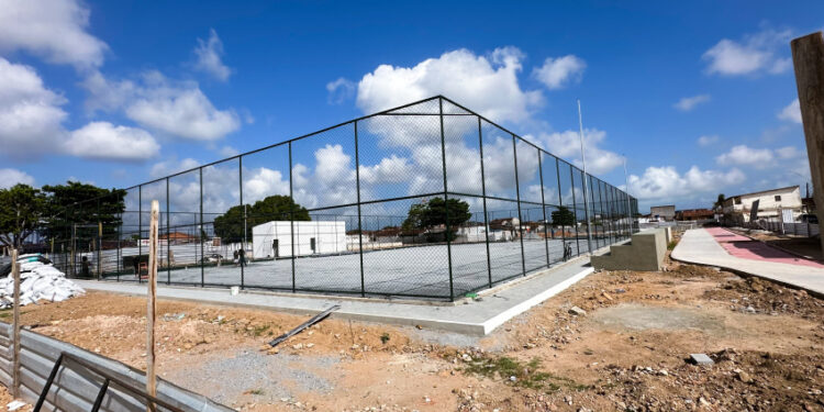 Obras de expansão do Parque Esportivo do Biu chegam a 85% de conclusão
