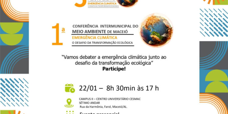 Maceió sedia 1ª Conferência Intermunicipal do Meio Ambiente na quarta (22)