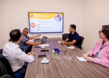 Vice-prefeito se reúne com ativista referência em iniciativas sociais