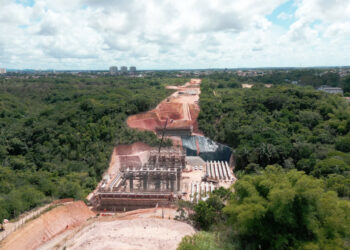 Obras da Linha Verde avançam em ritmo acelerado