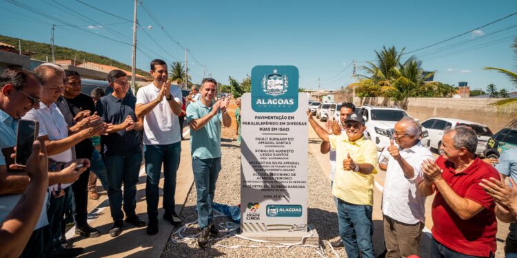 Paulo Dantas impulsiona desenvolvimento em Igaci com entrega de vias e ampliação do acesso à água potável