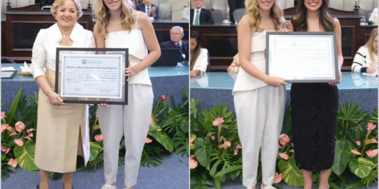 Secretária de Turismo e presidente do Instituto Dr. Adamastor são homenageadas