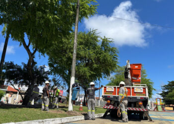 Orla Lagunar terá nova rede subterrânea de iluminação pública