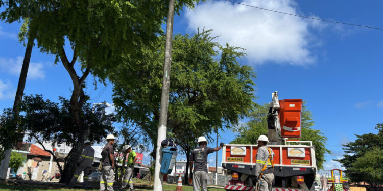 Orla Lagunar terá nova rede subterrânea de iluminação pública