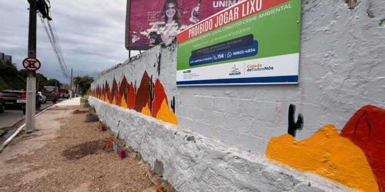 Autarquia de Limpeza Urbana transforma pontos de lixo com ações de revitalização