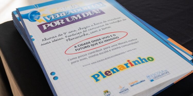 Escola Municipal Tradutor João Sampaio é palco de lançamento do Programa Plenarinho