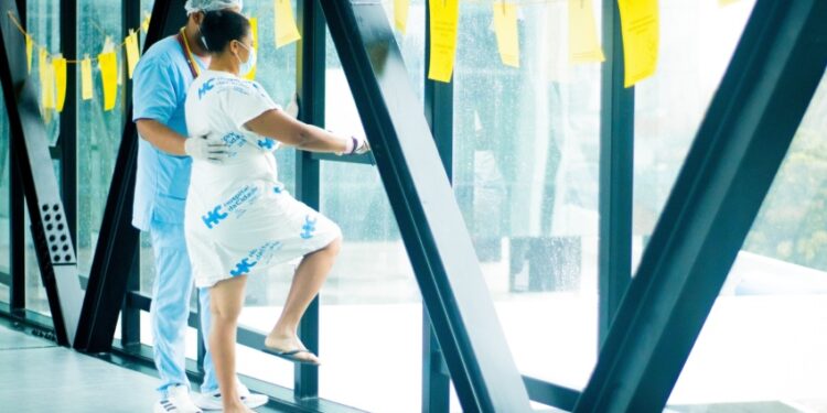 Hospital da Cidade destaca importância da fisioterapia para a recuperação de pacientes internados