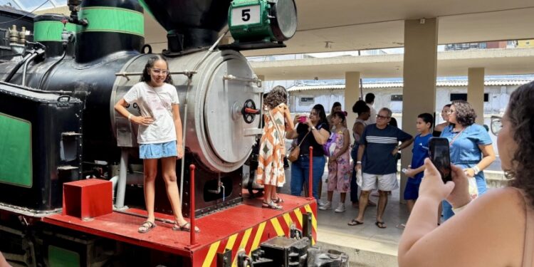 Cultura, aprendizado e alegria marcaram o primeiro passeio do Trem das Crianças