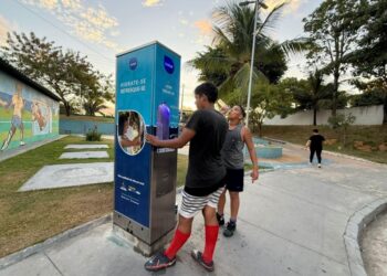 Alurb instala mais quatro estações de hidratação em Maceió