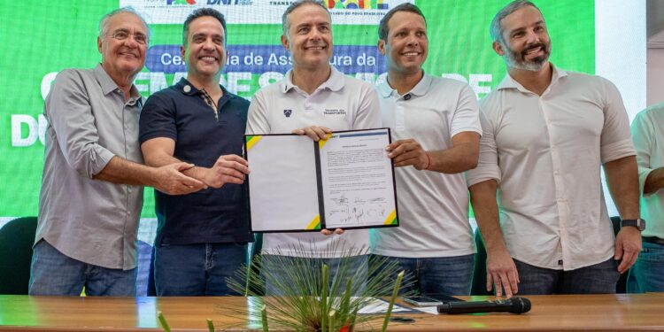 Governador Paulo Dantas e ministro Renan Filho autorizam início da duplicação da BR-104 em Alagoas