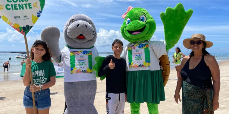 IMA/AL promove Carnaval Limpo e Consciente em Marechal Deodoro e Barra de São Miguel