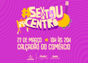 Sextou no Centro leva cultura e serviços de saúde ao Calçadão do Comércio