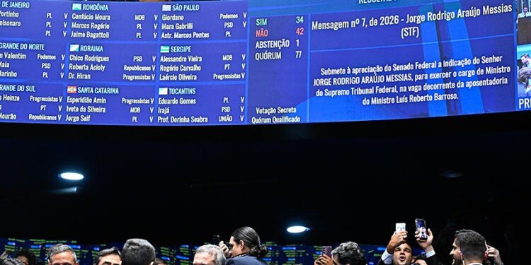 Indicação de Jorge Messias ao STF é rejeitada pelo Senado