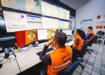 Tecnologia e monitoramento 24 horas reforçam prevenção da Defesa Civil de Maceió