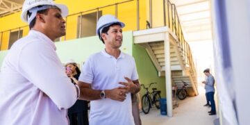 Prefeito Rodrigo Cunha acompanha fase final das obras do Gigantinho Parque da Lagoa e destaca entrega para os próximos meses